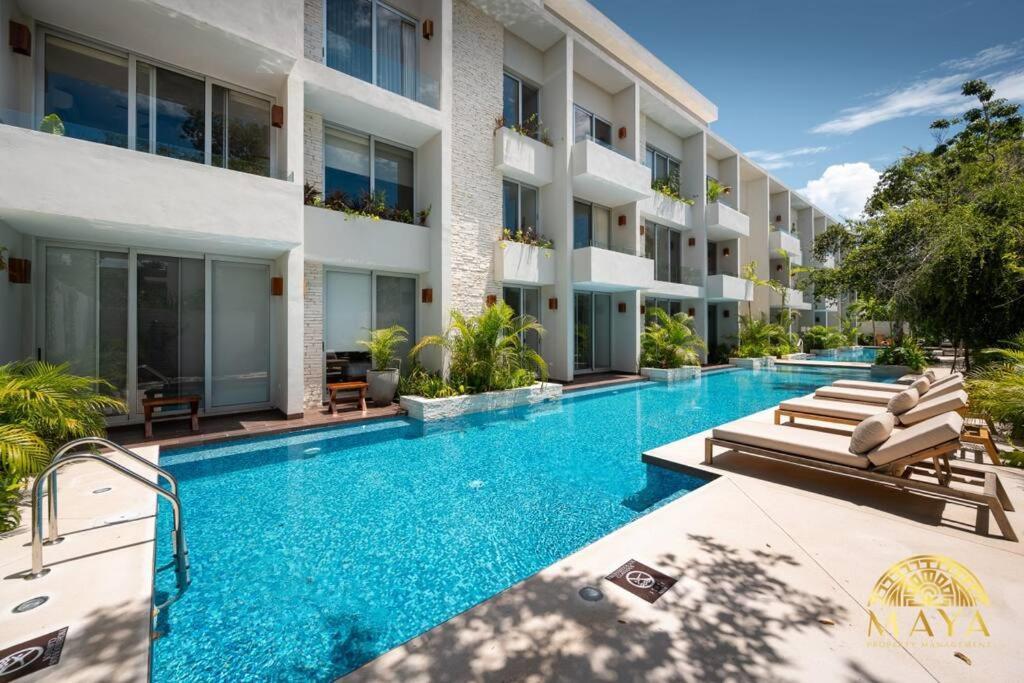 Nhoa 205a Lux 2br Pool View In Aldea Zama Apartment