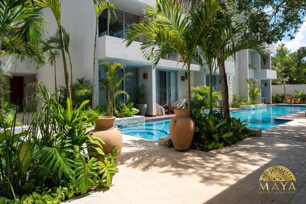 Nhoa 205a Lux 2br Pool View In Aldea Zama Apartment Tulum