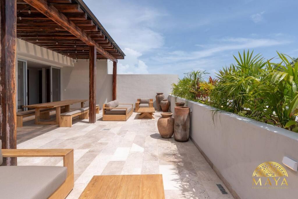 Nhoa 205a Lux 2br Pool View In Aldea Zama Apartment