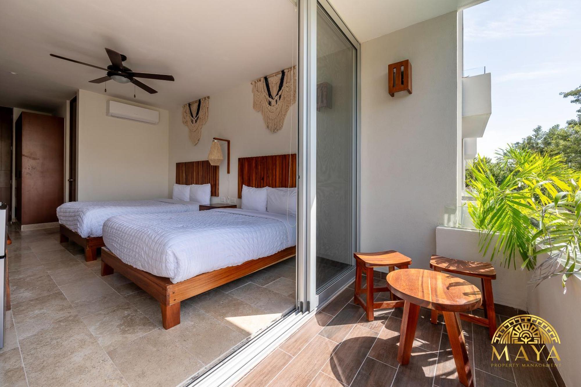Nhoa 205a Lux 2br Pool View In Aldea Zama Apartment *
