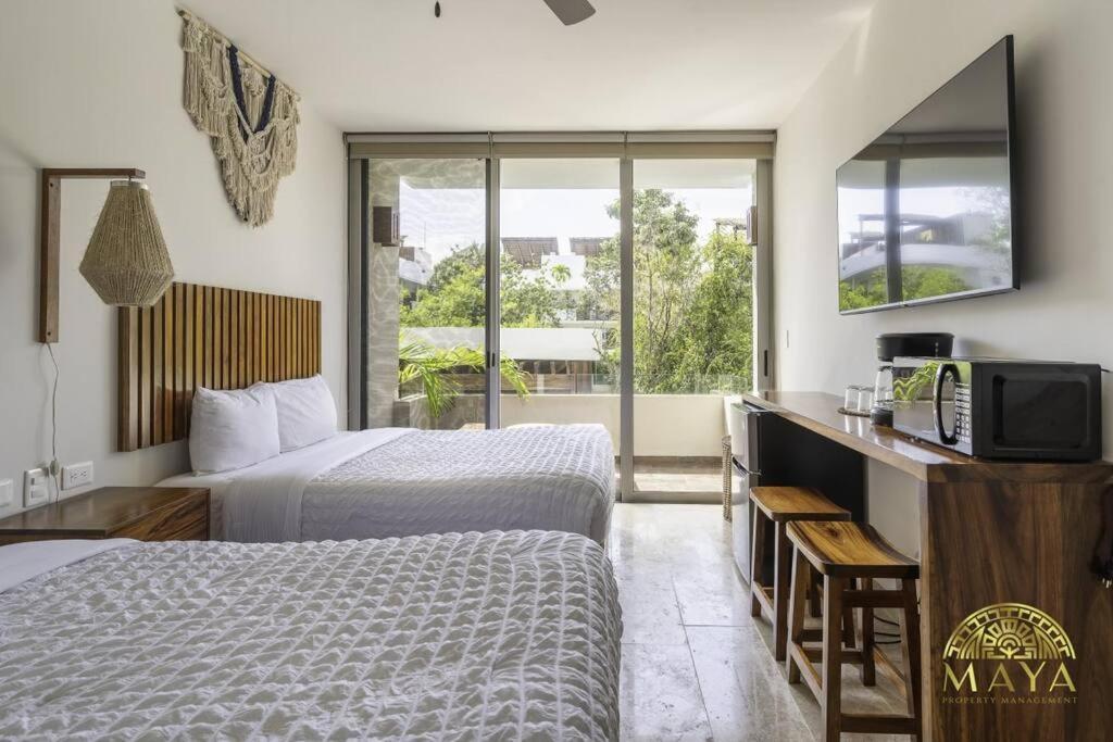 Nhoa 205a Lux 2br Pool View In Aldea Zama Tulum