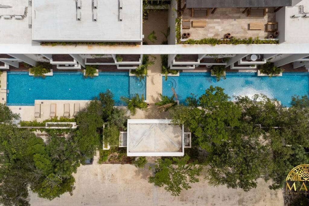 Nhoa 205a Lux 2br Pool View In Aldea Zama Apartment
