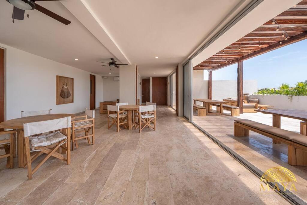 Nhoa 205a Lux 2br Pool View In Aldea Zama Apartment