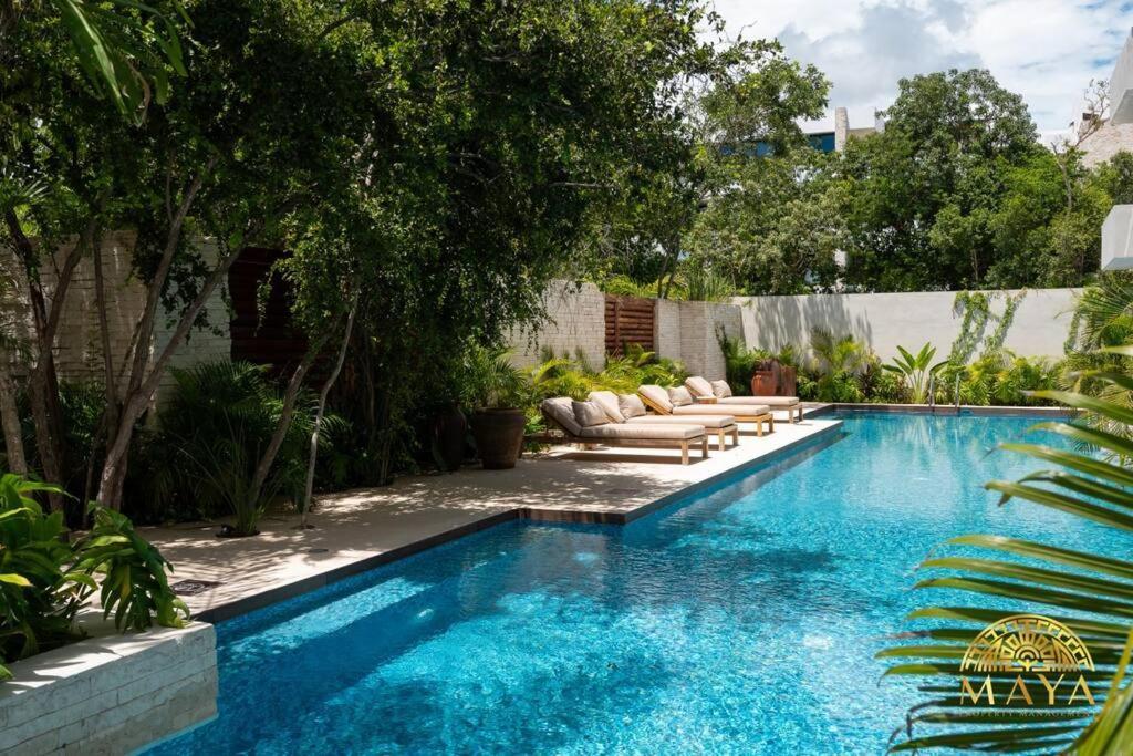 Nhoa 205a Lux 2br Pool View In Aldea Zama * Tulum