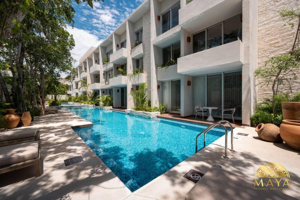 Nhoa 205a Lux 2br Pool View In Aldea Zama Apartment