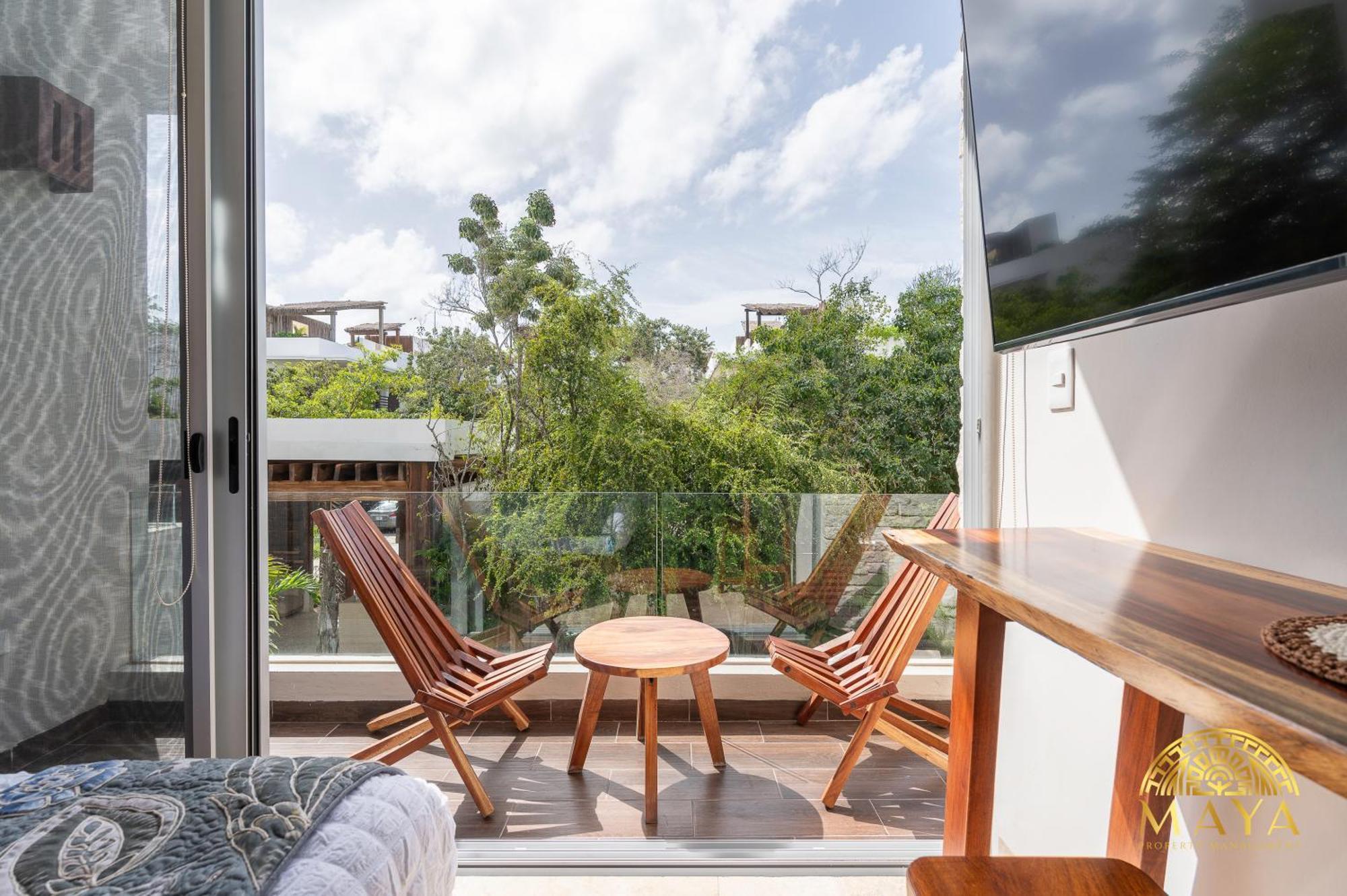 Nhoa 205a Lux 2br Pool View In Aldea Zama Apartment *