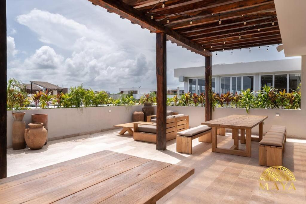 Nhoa 205a Lux 2br Pool View In Aldea Zama Apartment Tulum