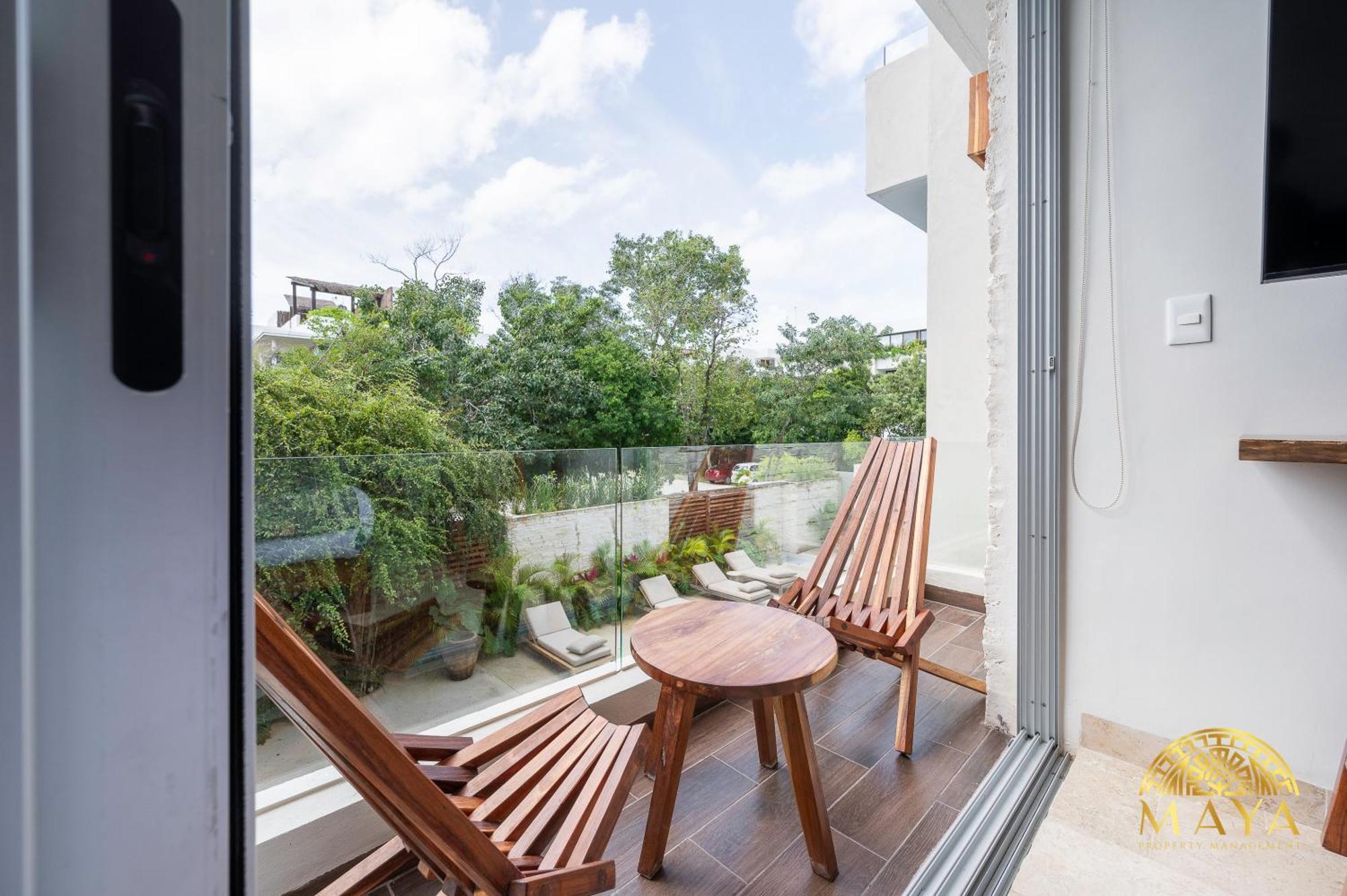 Nhoa 205a Lux 2br Pool View In Aldea Zama Apartment *
